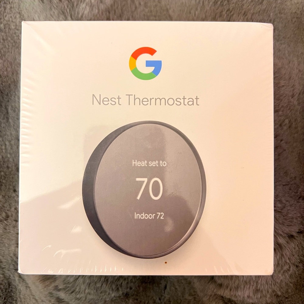 Google Nest Thermostat BRAND NEW - STILL PLASTIC WRAPPED